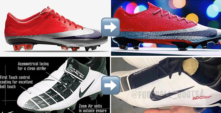 Botas de Futbol Nike Inspiración-Retro incluyendo 'All' Silos