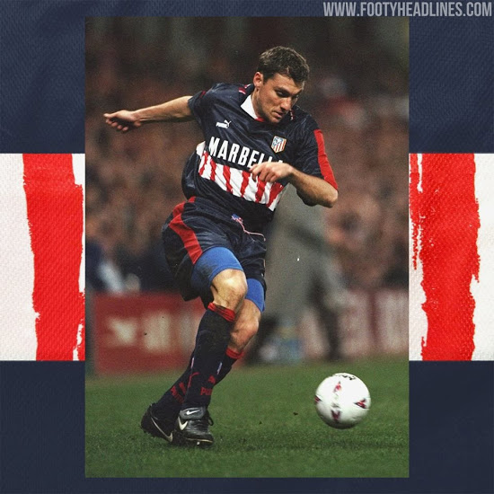 Camiseta Atlético Madrid 2021 Diseño inspirado en la Camiseta Puma 1990-Filtrado