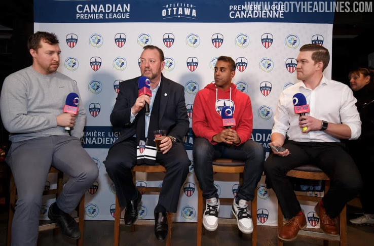 Lanzamiento del equipo "Atlético Ottawa" propiedad del Atlético de Madrid