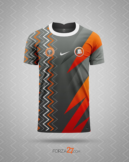 Camisetas Nike AS Roma x Nigeria 2020 Concept Kits