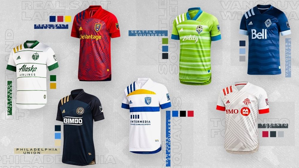 ¿Camisetas de MLS 2020 sin patrocinio?
