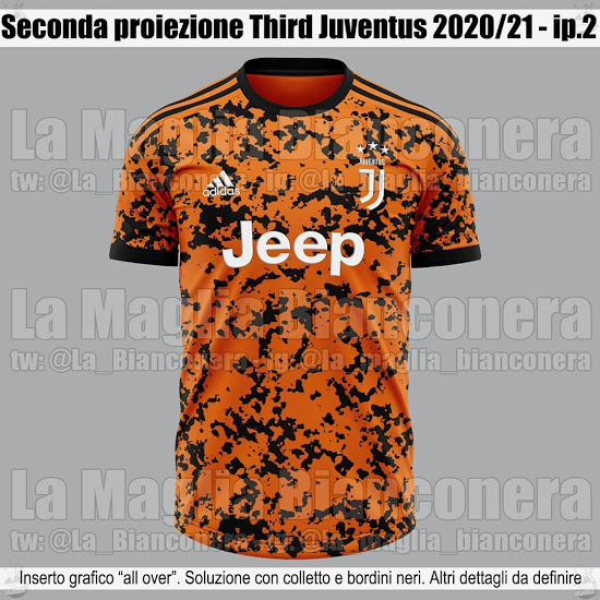 Tercera camiseta de la Juventus para la campaÃ±a 2020/2021
