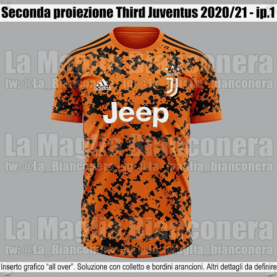 Tercera camiseta de la Juventus para la campaÃ±a 2020/2021