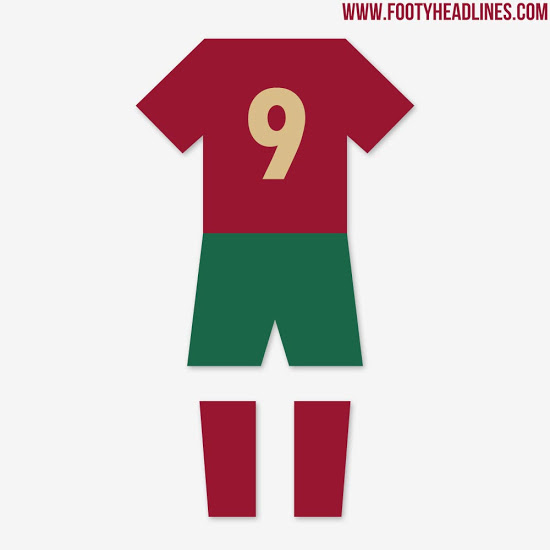 Camiseta Portugal 2020