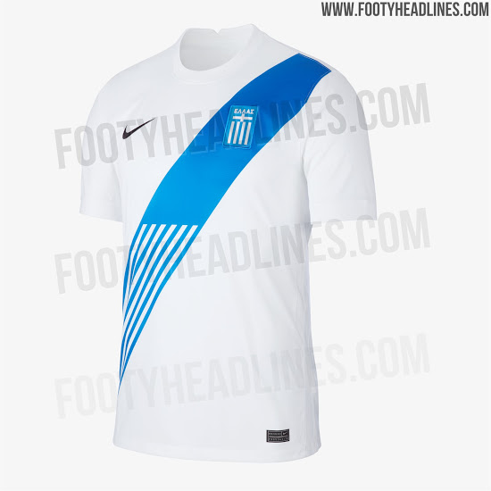 Camisetas de Grecia 2020 para local y visitante