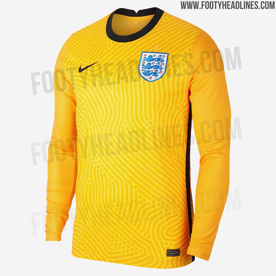 Camiseta de portero de Inglaterra para la Euro 2020