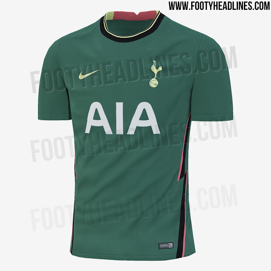Camiseta de visitante del Tottenham Hotspur 2020-2021