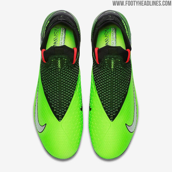 Botas verdes Nike Phantom VisiÃ³n 2 2020
