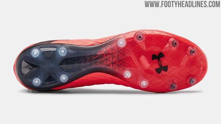 Botas Rojas Under Armour Clon Magnético Pro