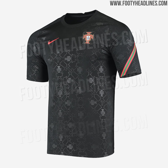 Camiseta Pre-Partido de Portugal 2020-2021