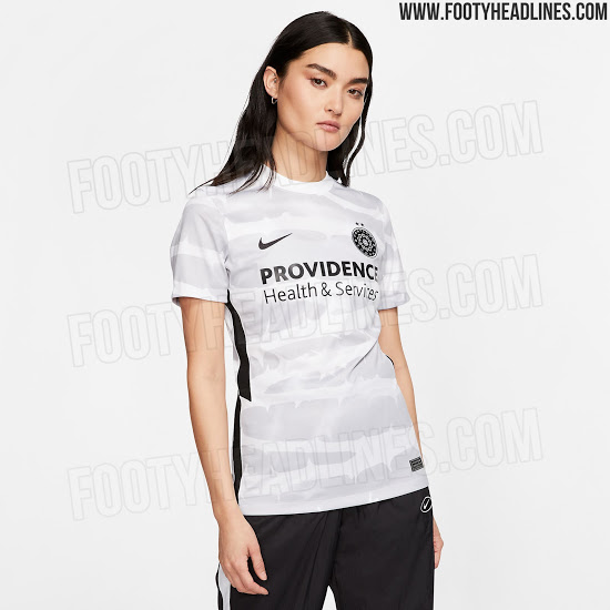 Camiseta de local y de visitante de Portland Thorns 2020