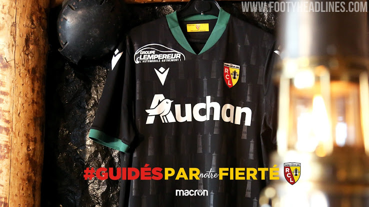 Camiseta de visitante del RC Lens 2020-2021