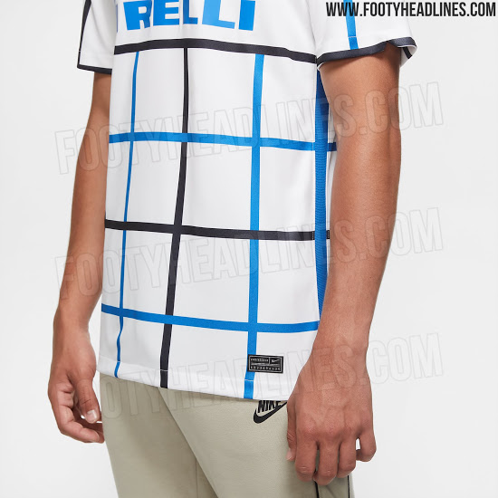 Camiseta de Visitante del Inter De Milán 2020-2021