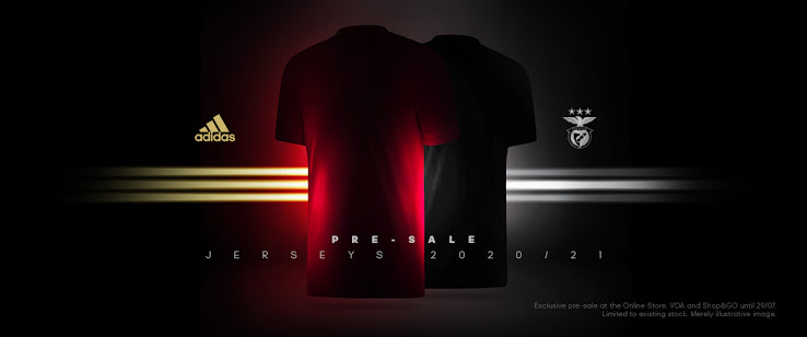 Camiseta de Local y Visitante del Benfica 2020-2021