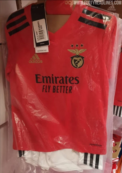 Camiseta de Local y Visitante del Benfica 2020-2021