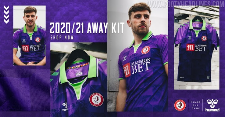 Camiseta de Visitante del Bristol City 2020-2021