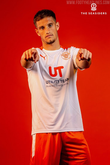 Camiseta de Local y Visitante del Blackpool 2020-2021