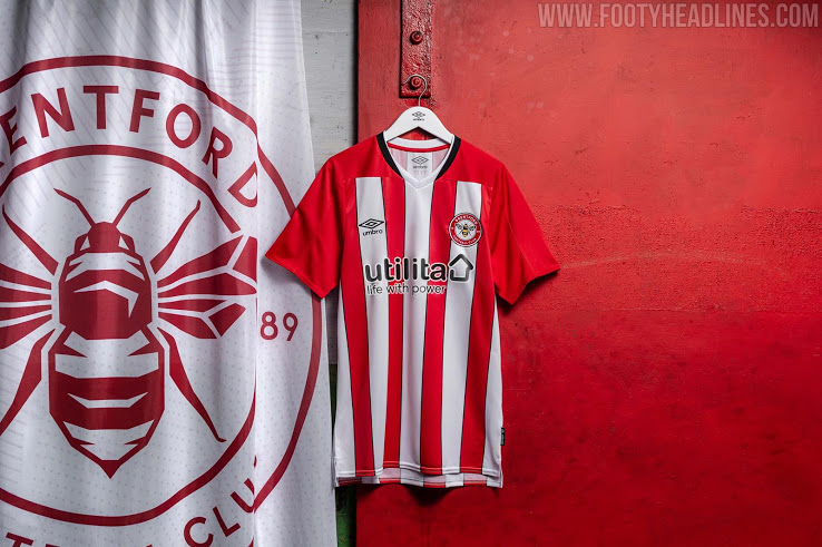 Camiseta de Local y Visitante del Brentford 2020-2021