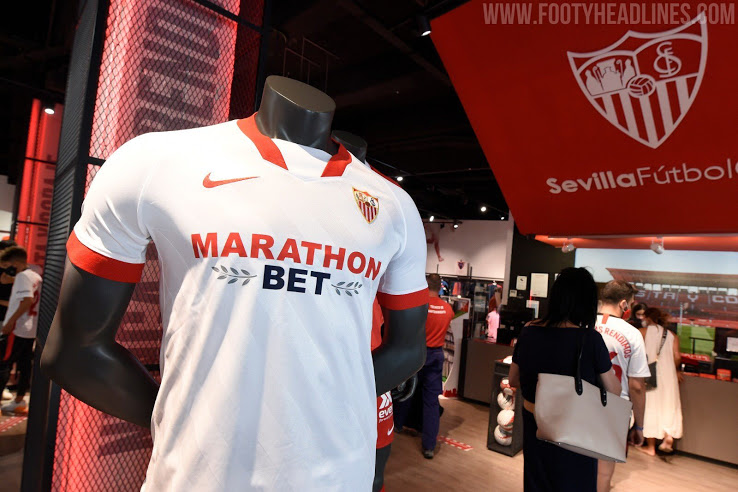 Camisetas de Local, Visitante y Alternativa del Sevilla FC 2020-2021