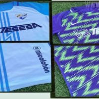 Camiseta de Local y Visitante del Málaga 2020-2021