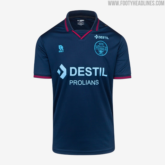 Camisetas de Local, Visitante y Alternativa del Willem II 2020-2021