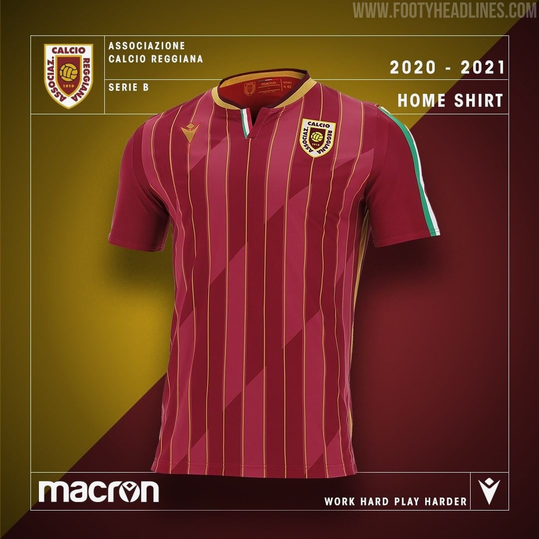 Camisetas de Local y Visitante del Reggiana 2020-2021