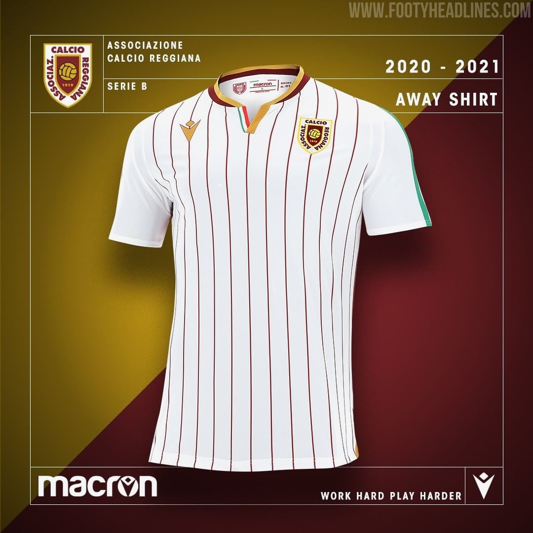 Camisetas de Local y Visitante del Reggiana 2020-2021