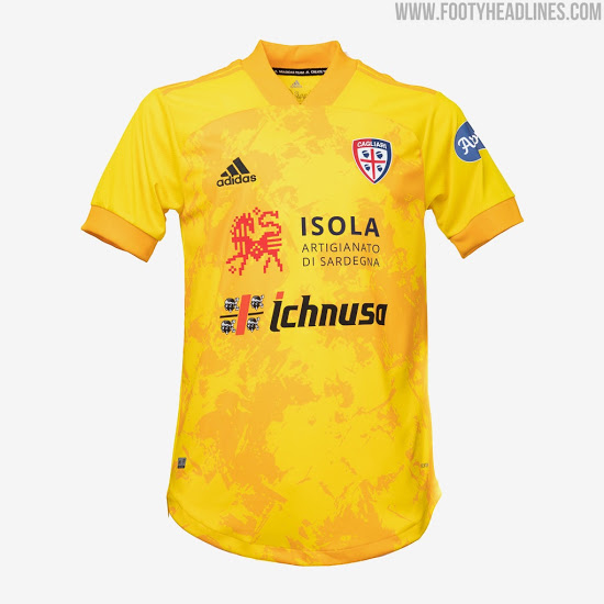 Camiseta Alternativa del Cagliari Calcio 2020-2021
