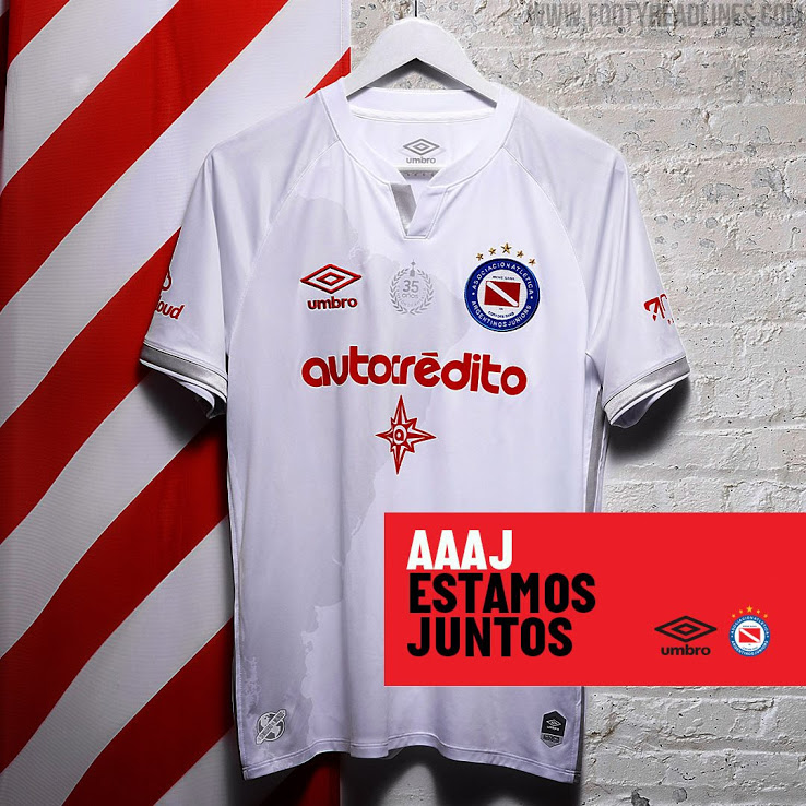 Camisetas de Local y Visitante de Argentinos Juniors 2020-2021