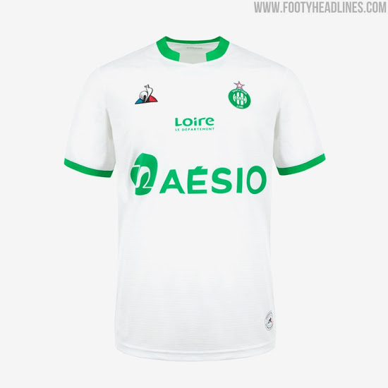 Camisetas de Local, Visitante y Alternativa de Saint-Étienne 2020-2021