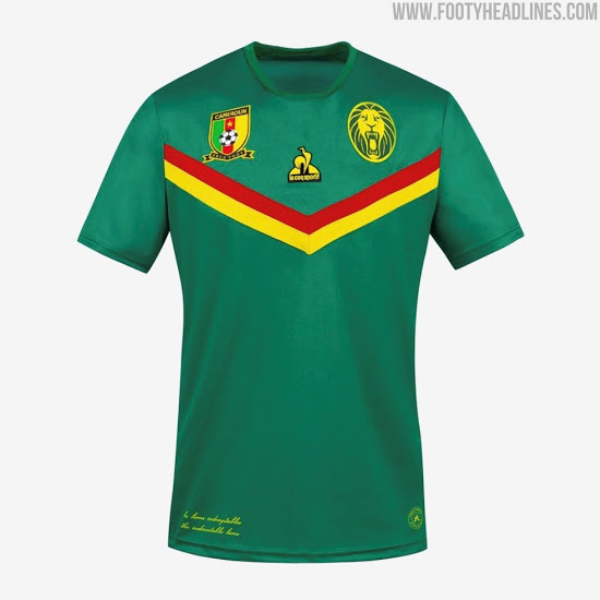 Camisetas de Local y Visitante de Camerún 2021