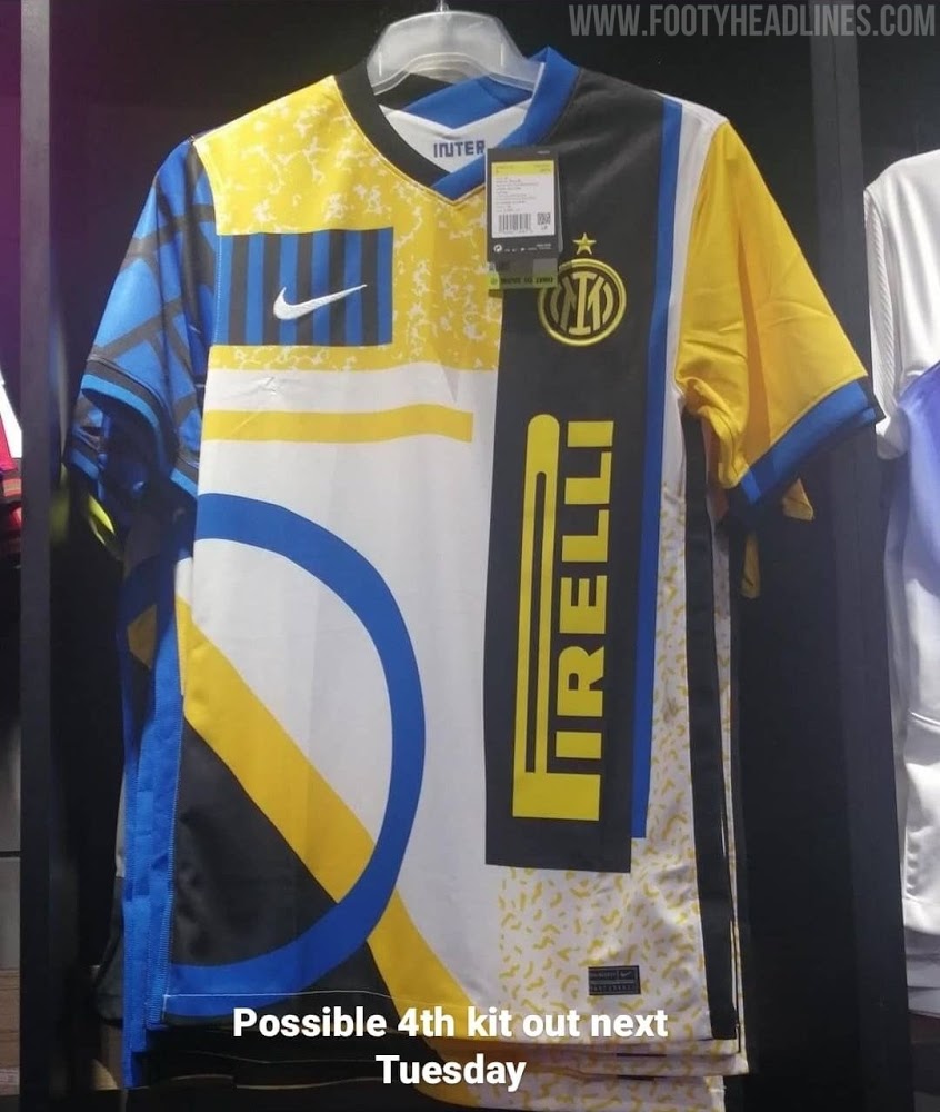 Cuarta Camiseta del Inter de MilÃ¡n 2020-2021 - Nuevo Logo