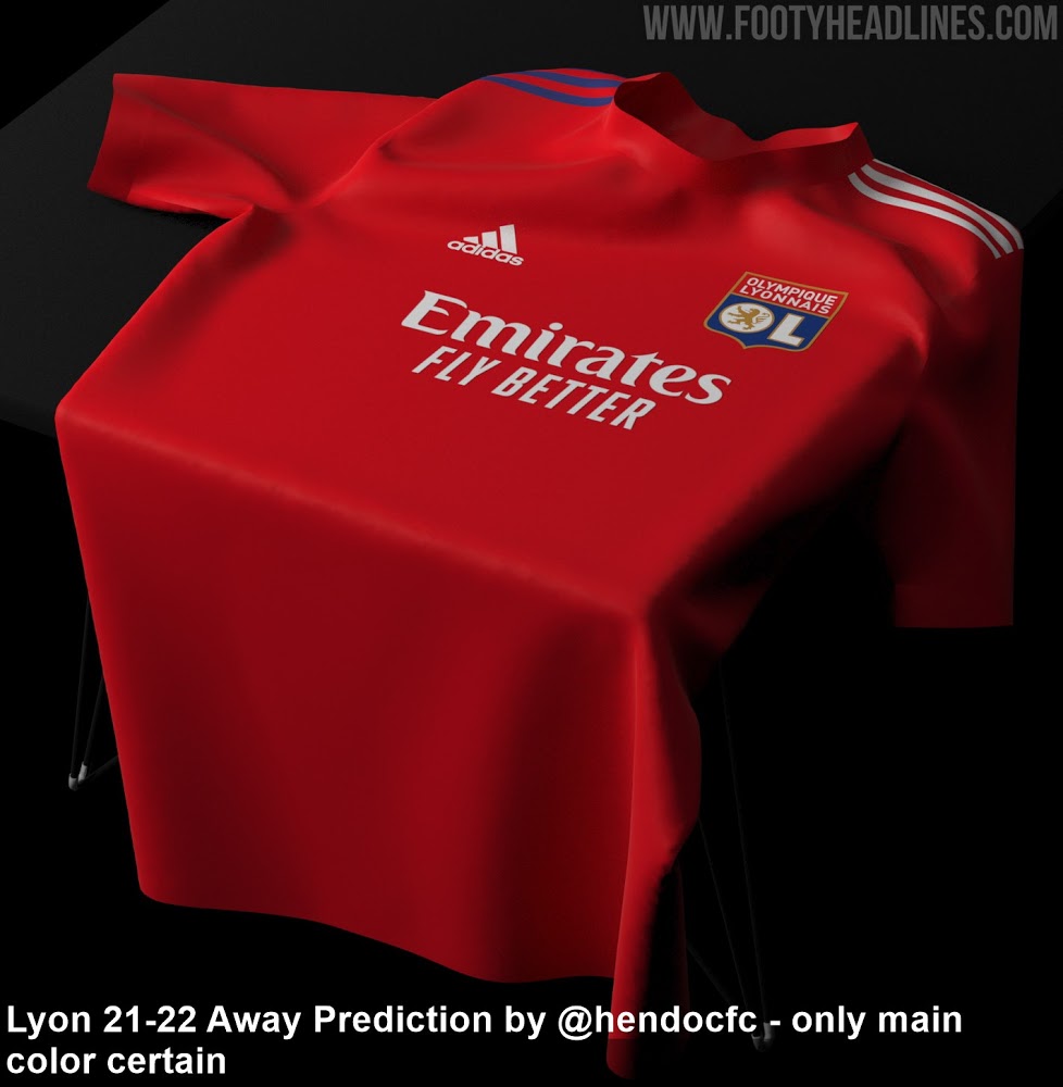 Camiseta de Local y Visitante del Olympique Lyon 2021-2022