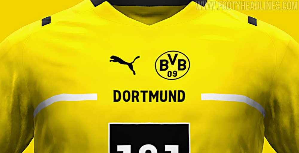 Camiseta de Local del Borussia Dortmund 2021-2022 - Inspirada en la final de la Champions de 1997