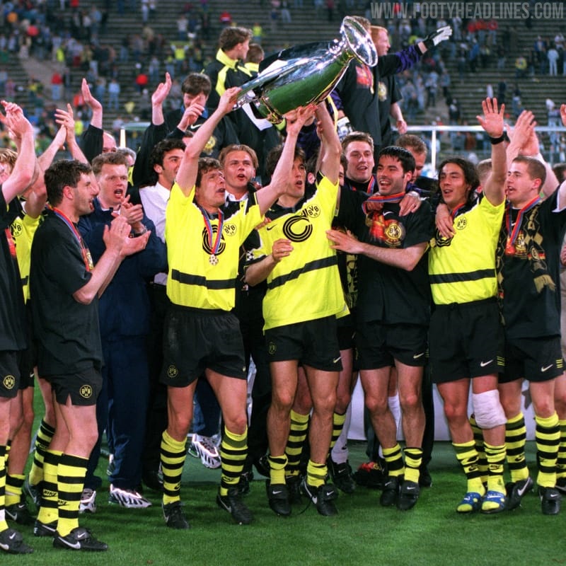 Camiseta de Local del Borussia Dortmund 2021-2022 - Inspirada en la final de la Champions de 1997
