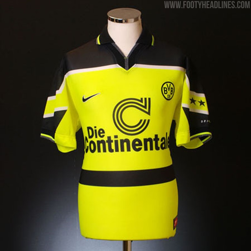 Camiseta de Local del Borussia Dortmund 2021-2022 - Inspirada en la final de la Champions de 1997