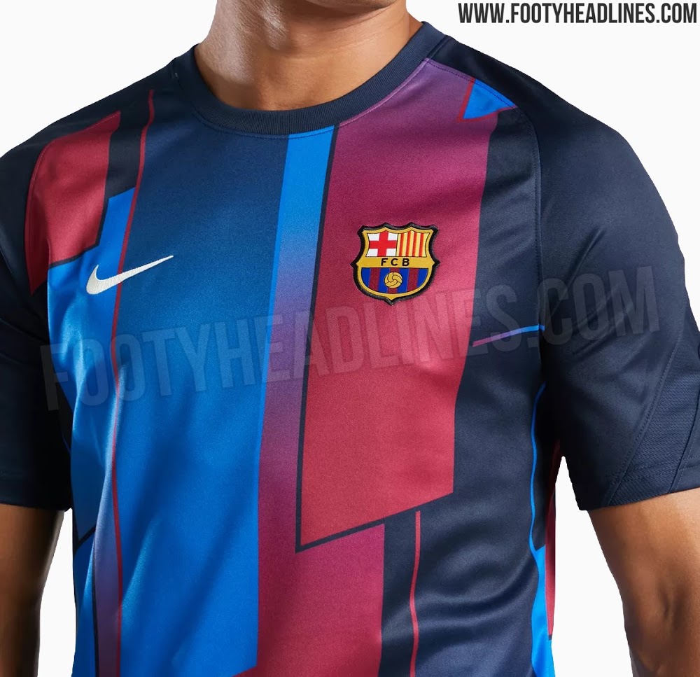 Camiseta Pre Partido del FC Barcelona 2021-2022