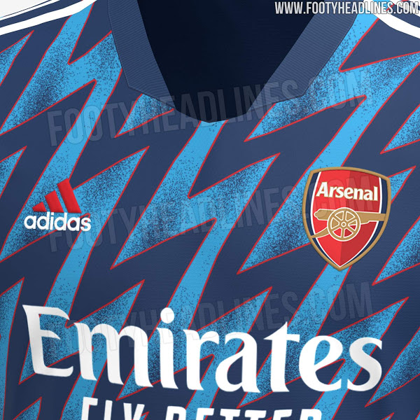 Tercera Camiseta del Arsenal FC 2021-2022
