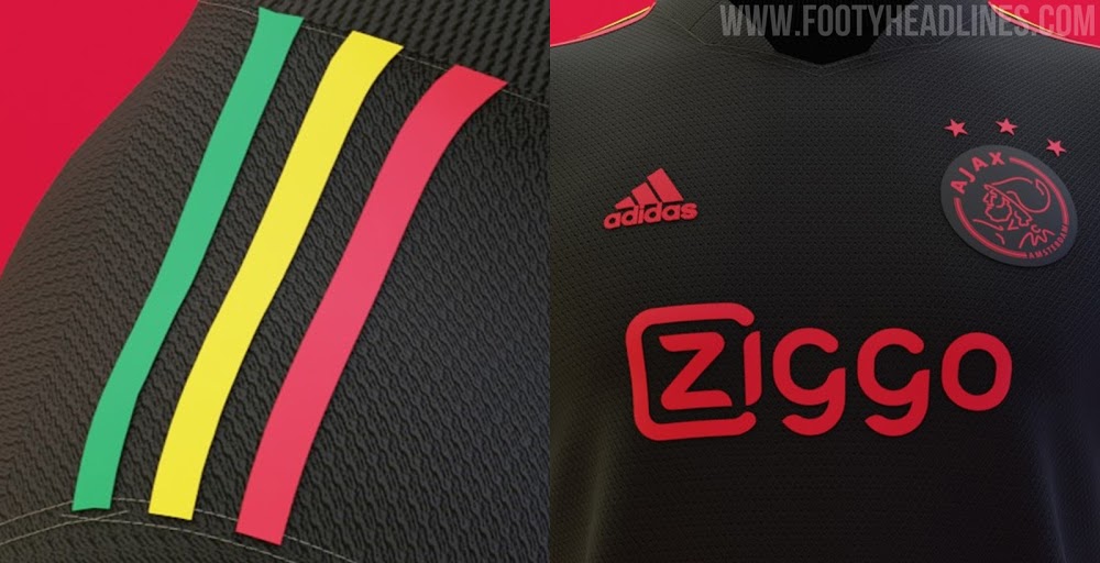 Tercera Camiseta del Ajax 2021-2022 - Inspirada en Bob Marley