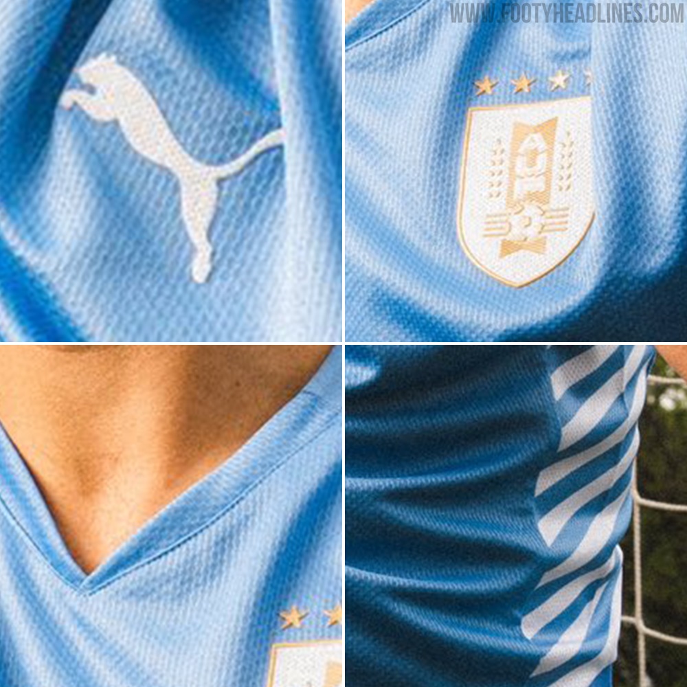 Camisetas de Local y Visitante de Uruguay 2021