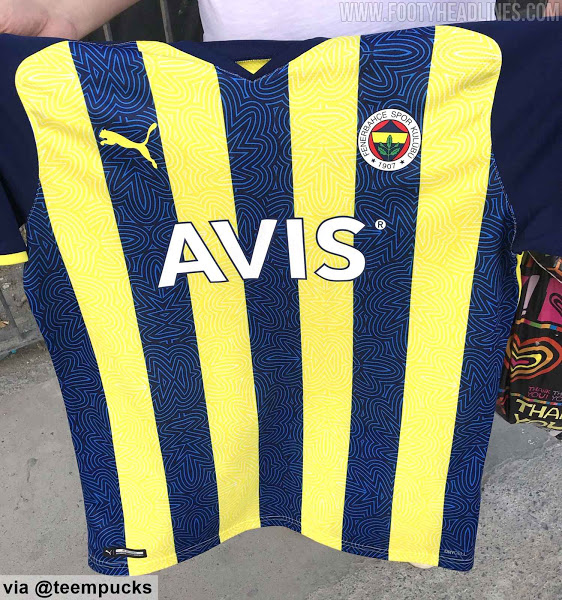 Camisetas de Local y Visitante del Fenerbahce 2021-2022