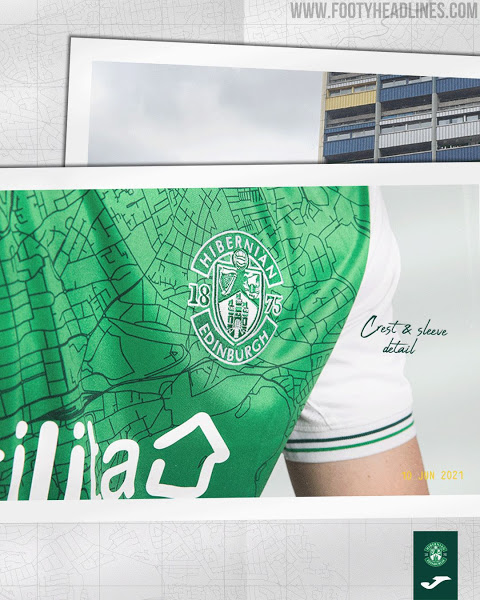 Camiseta de Local del Hibernian FC 2021-2022