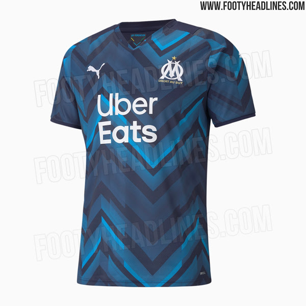 Camiseta de Visitante del Olympique Marsella 2021-2022