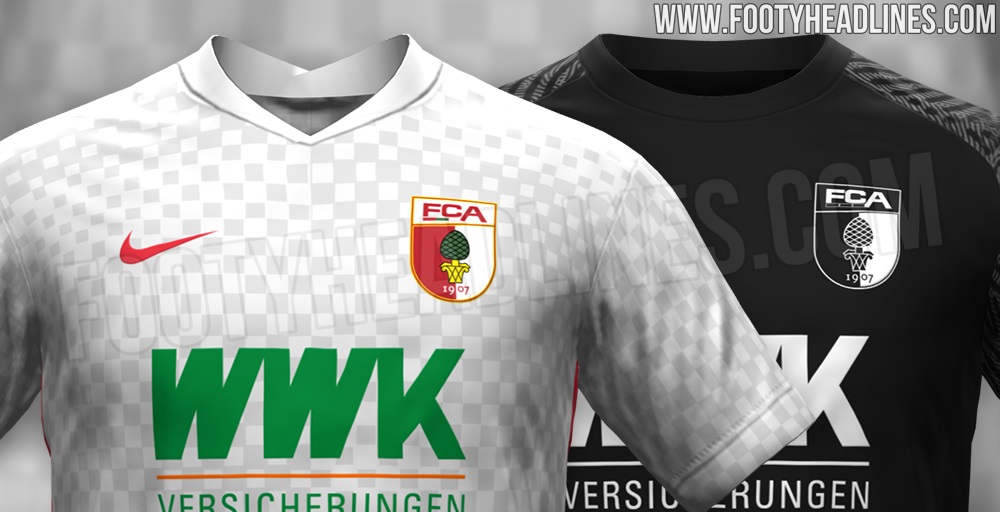 Camisetas de Visitante y Tercera del FC Augsburgo 2021-2022