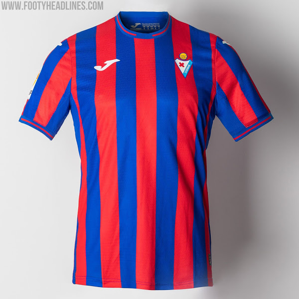 Camisetas de Local, Visitante y Tercera del SD Eibar 2021-2022