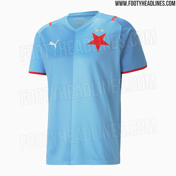 Camiseta de Local y Visitante del Slavia Praha 2021-2022