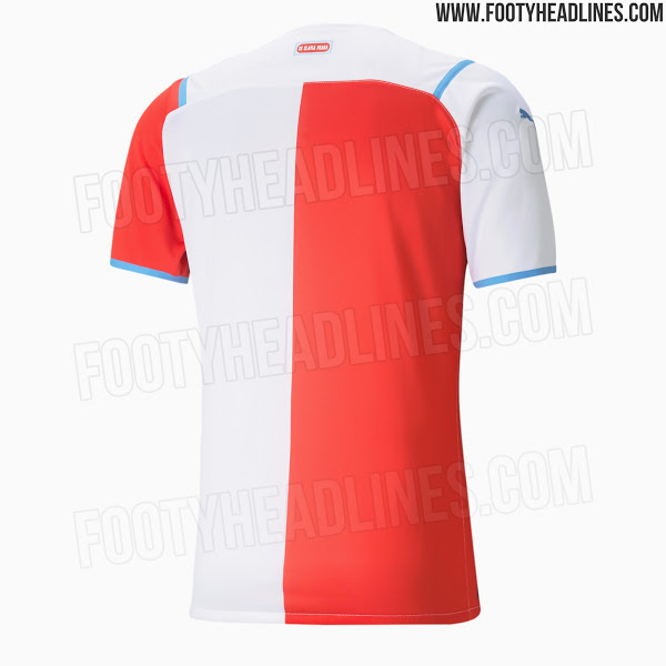 Camiseta de Local y Visitante del Slavia Praha 2021-2022