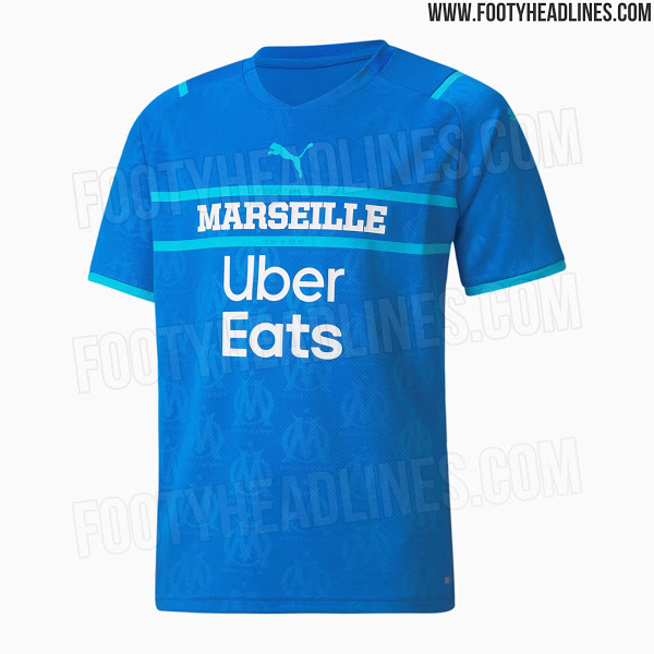 Tercera Camiseta del Olympique de Marsella 2021-2022