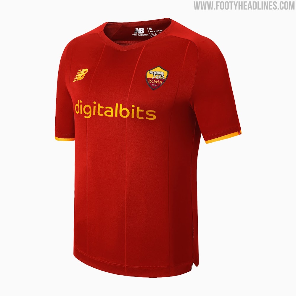 Camiseta de Visitante del AS Roma 2021-2022