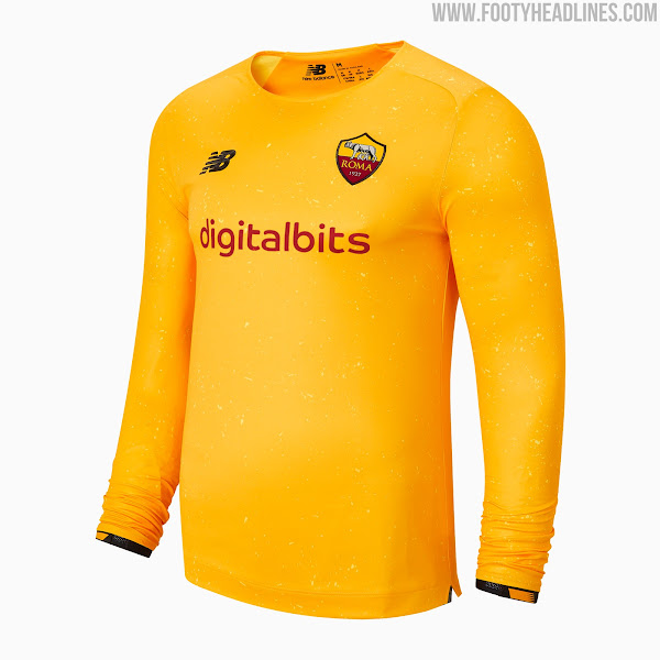 Camiseta de Visitante del AS Roma 2021-2022